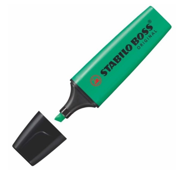 Stabilo Boss Fosforlu Kalem / Koyu Yeşil