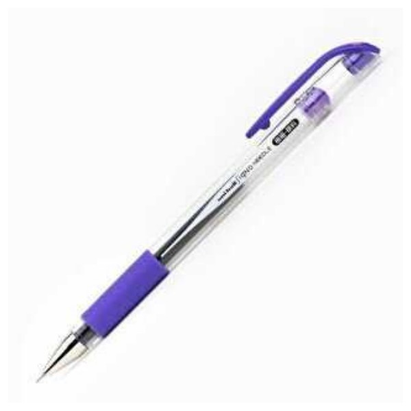 Uniball Signoeedle 0.38 İğne Uçlu Jel Kalem / Mor
