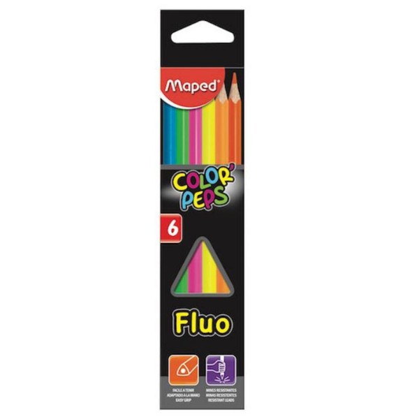 Maped Kuruboya Color Pep's 6 Lı Fluo 832003