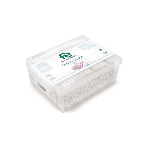 Fe Pamuklu Kulak Çubuğu Kare Kutu 200'lü