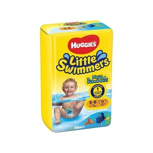 Huggies Little Swimmers Mayo Bebek Bezi 5-6 Numara 12-18 Kg 11'li