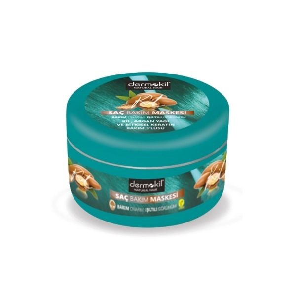 Dermokil Kil Argan ve Bitkisel Keratin Doğal Saç Maskesi 300 Ml