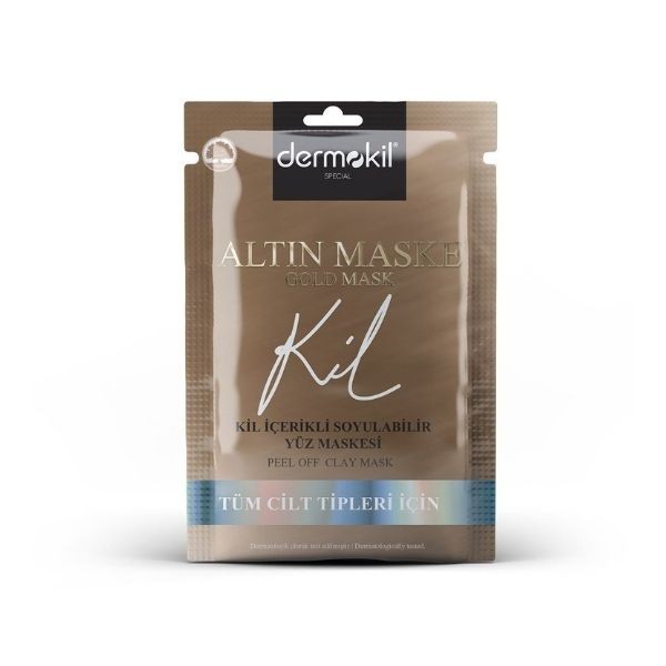 Dermokil Special Soyulabilir Kil İçerikli Gold Maske 15 Ml