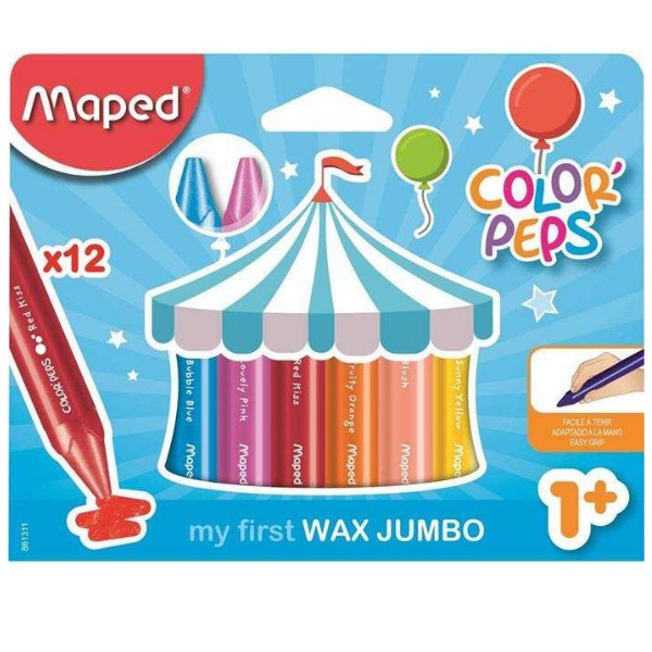 Maped Jumbo Mum Boya 12’li