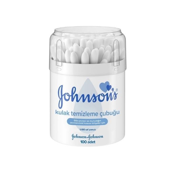 Johnson's Baby Kulak Temizleme Çubuğu 100'lü