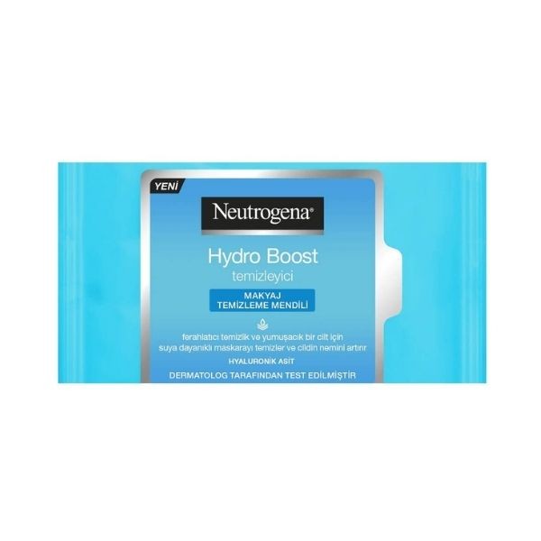 Neutrogena Hydro Boost Makyaj Temizleme Mendili 25'li