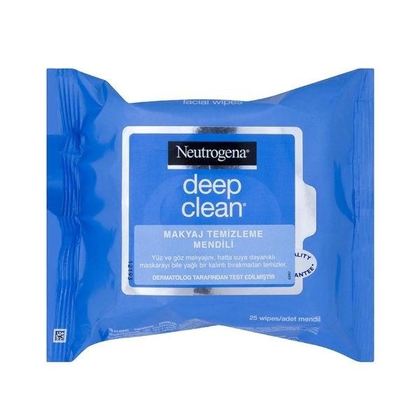 Neutrogena Deep Clean Makyaj Temizleme Mendili 25'li