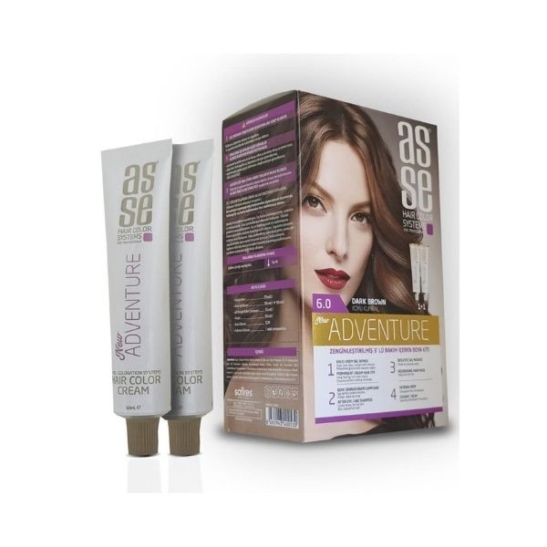 Asse Set Boya Koyu Kumral No:6,0