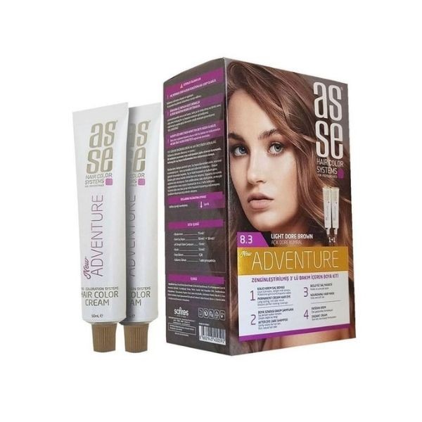 Asse Set Boya 8.3 Açık Dore Kumral