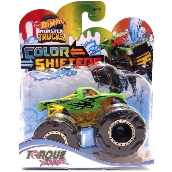 Hot Wheels Monster 1:64 Renk Değiştiren Araçlar HGX06-HMH34 Torque Terror