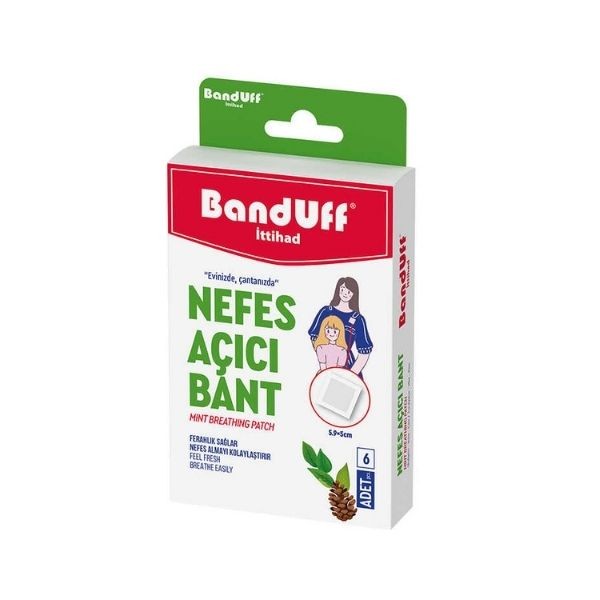 Banduff Nefes Açıcı Bant 6'lı