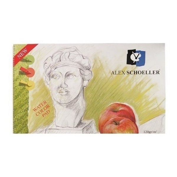 Alex Schoeller 25x35 120 Gr Pp Kapak Spiralli Resim Defteri 25 Yaprak