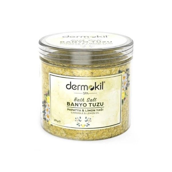 Dermokil Papatya ve Limon Yağı Banyo Tuzu 370 Gr