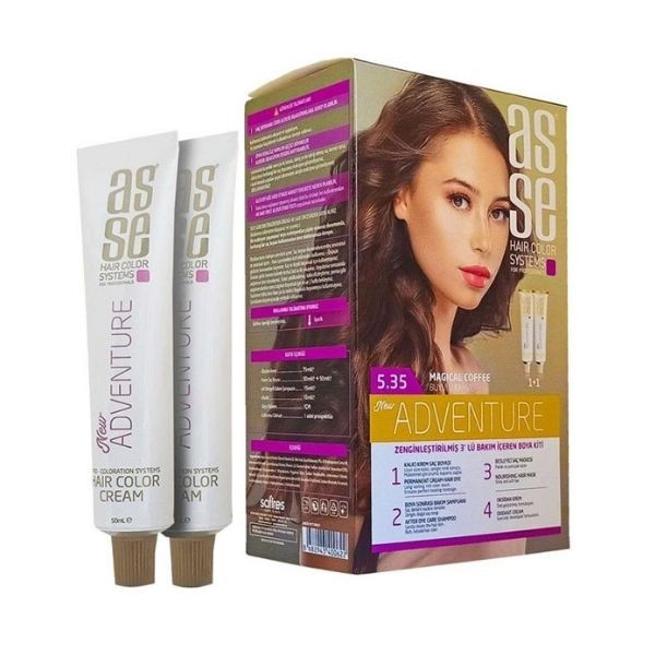 Asse Hair Color System Saç Boyası Büyülü Kahve No: 5.35