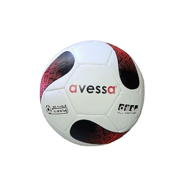 Avessa Hybrid Futbol Topu No 4 Kırmızı Siyah Hft-4000-100