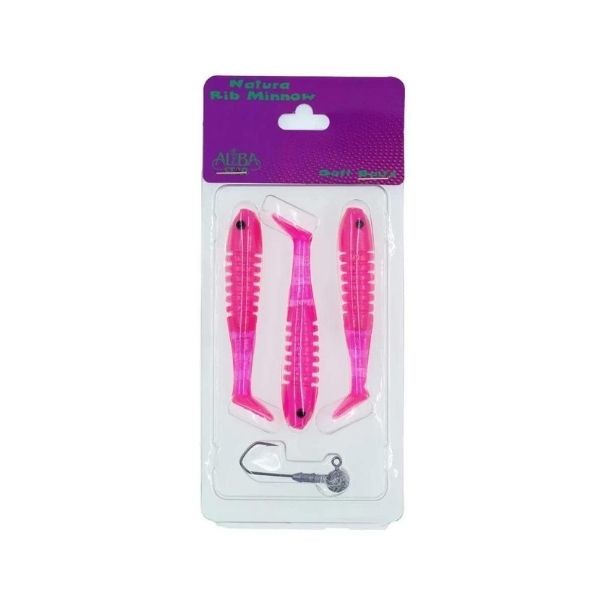 Albastar Natura Rib Minnow Sahte Balık 90 mm Col:14