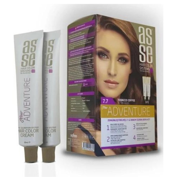 Asse Adventure Set Boya Tütün Kahve No:7.7
