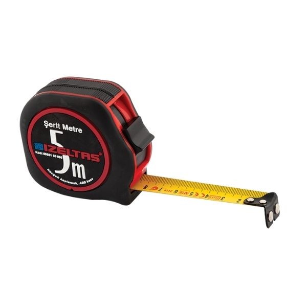 İzeltaş 0588150005 Plastik Şerit Metre 5mt