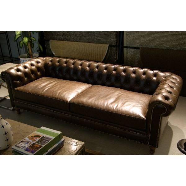 Dizayn Life Chester Kahverengi Kanepe