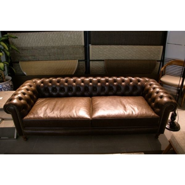 Dizayn Life Chester Kahverengi Kanepe