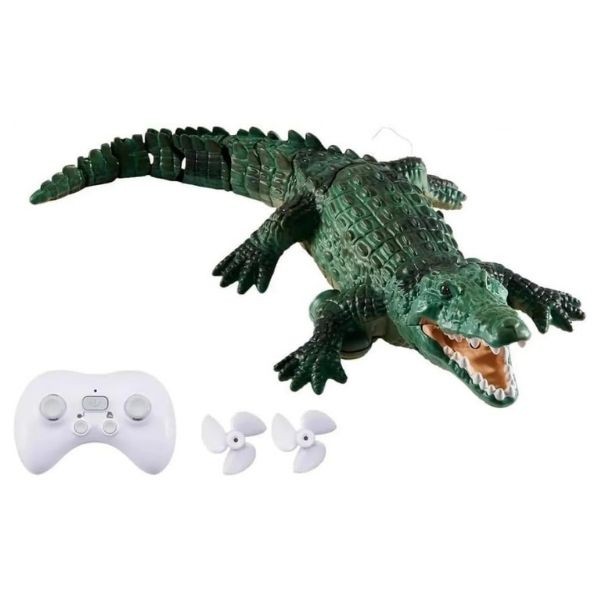 Vardem Uzaktan Kumandalı Full Fonksiyon 2.4 G Şarjlı Yüzen Timsah 18001