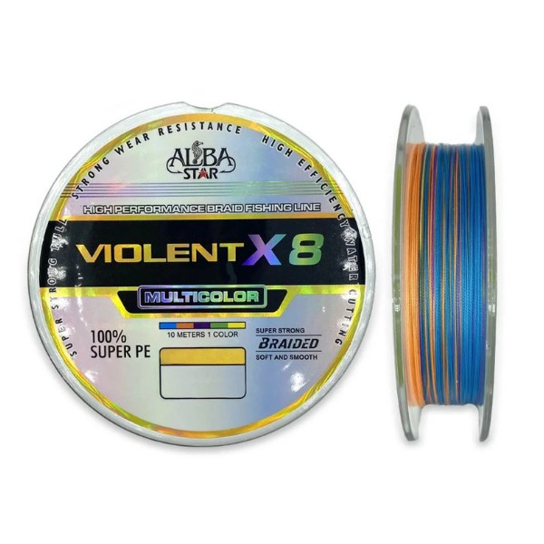 0,14MM 150MT Misina Violent  8X PE  Line-Albastar