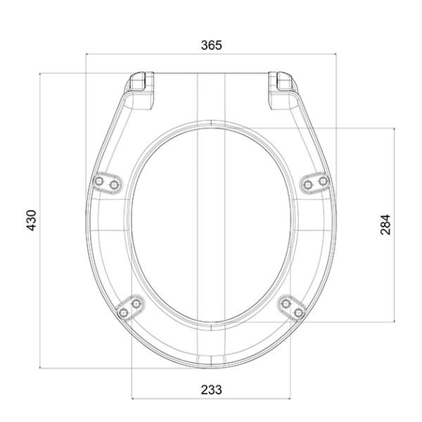 Tema Plaza Klozet Kapağı 41100
