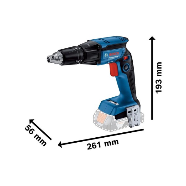 Bosch 06019K7020 GTB 185-LI 2x2,0 Ah Akü Akülü Alçıpan Vidalama