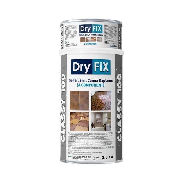 Dryfix Sıvı Cam Glassy 100 Şeffaf İzolasyon Set 4kg