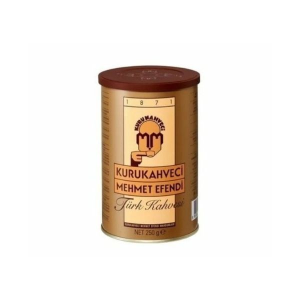 Kurukahveci Mehmet Efendi Türk Kahvesi Teneke 250 Gr