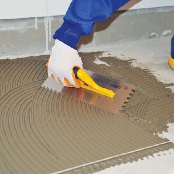 Dekor 400 Plastik Saplı 4x4 Kare Dişli Açık Seramik Malası 30cm