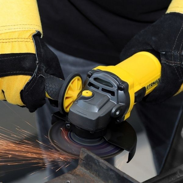 Rtrmax RTM1080 Avuç Taşlama Makinesi 115mm 750w Devir Ayarlı