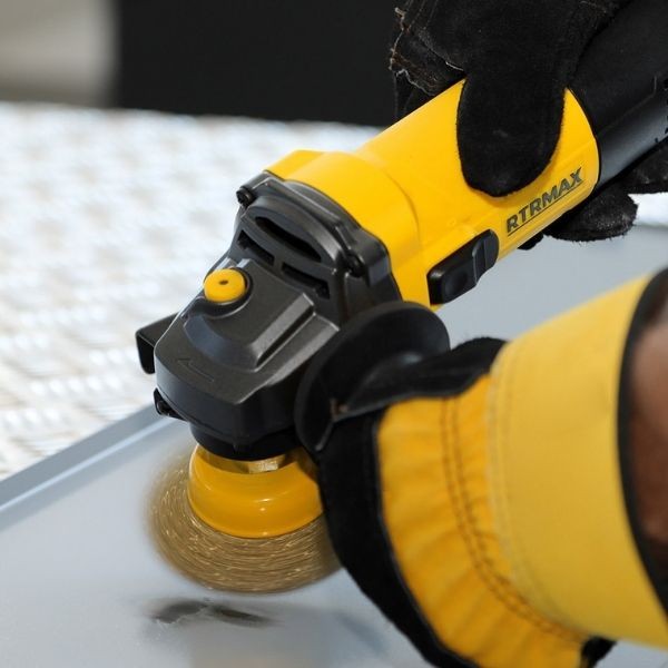 Rtrmax RTM1080 Avuç Taşlama Makinesi 115mm 750w Devir Ayarlı