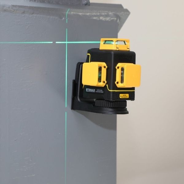 Rtrmax RTM058 Profesyonel Li-ion Şarjlı 3X360⁰ Yeşil Lazer Distomat