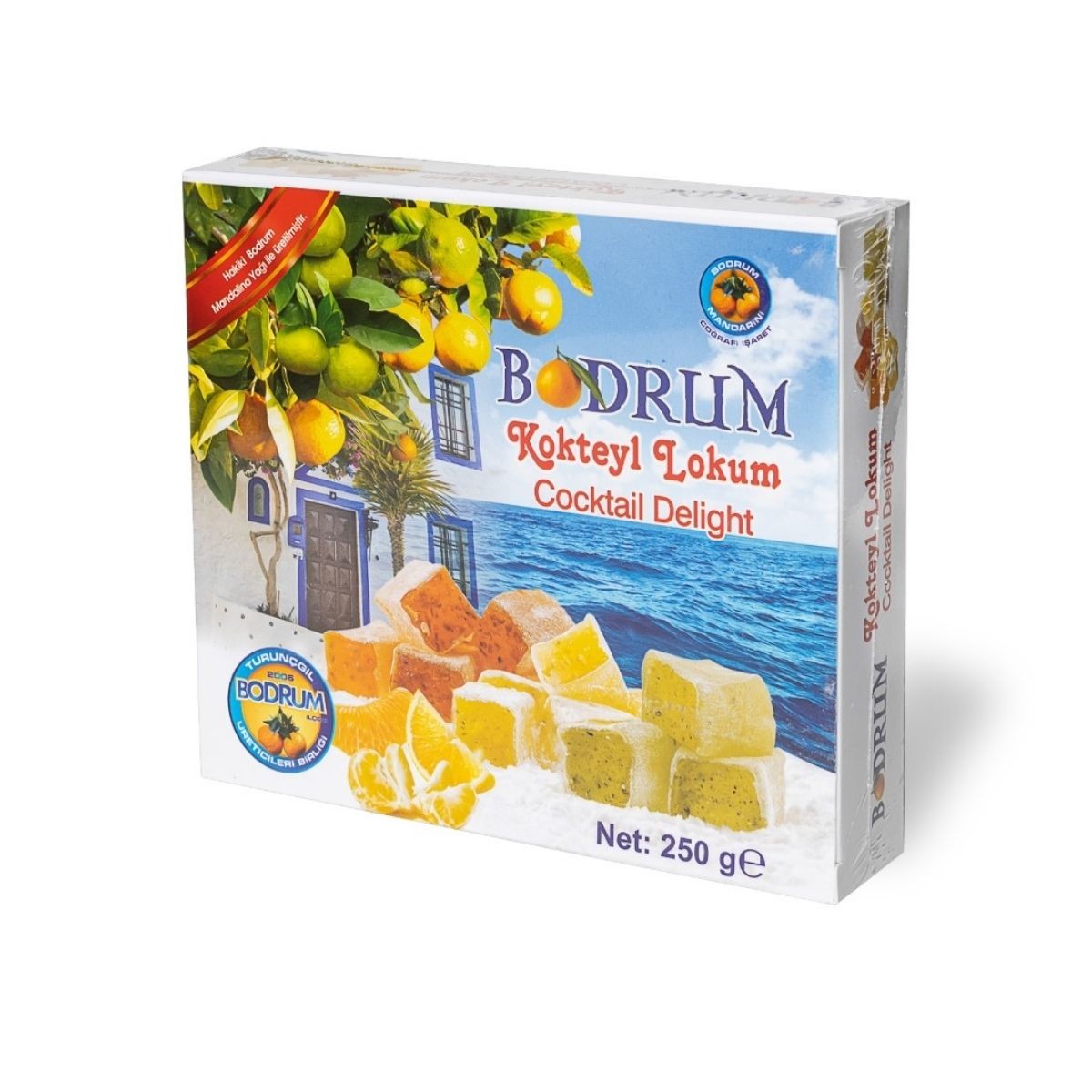 Bodrum Mandalinası Kokteyl Lokum 250gr