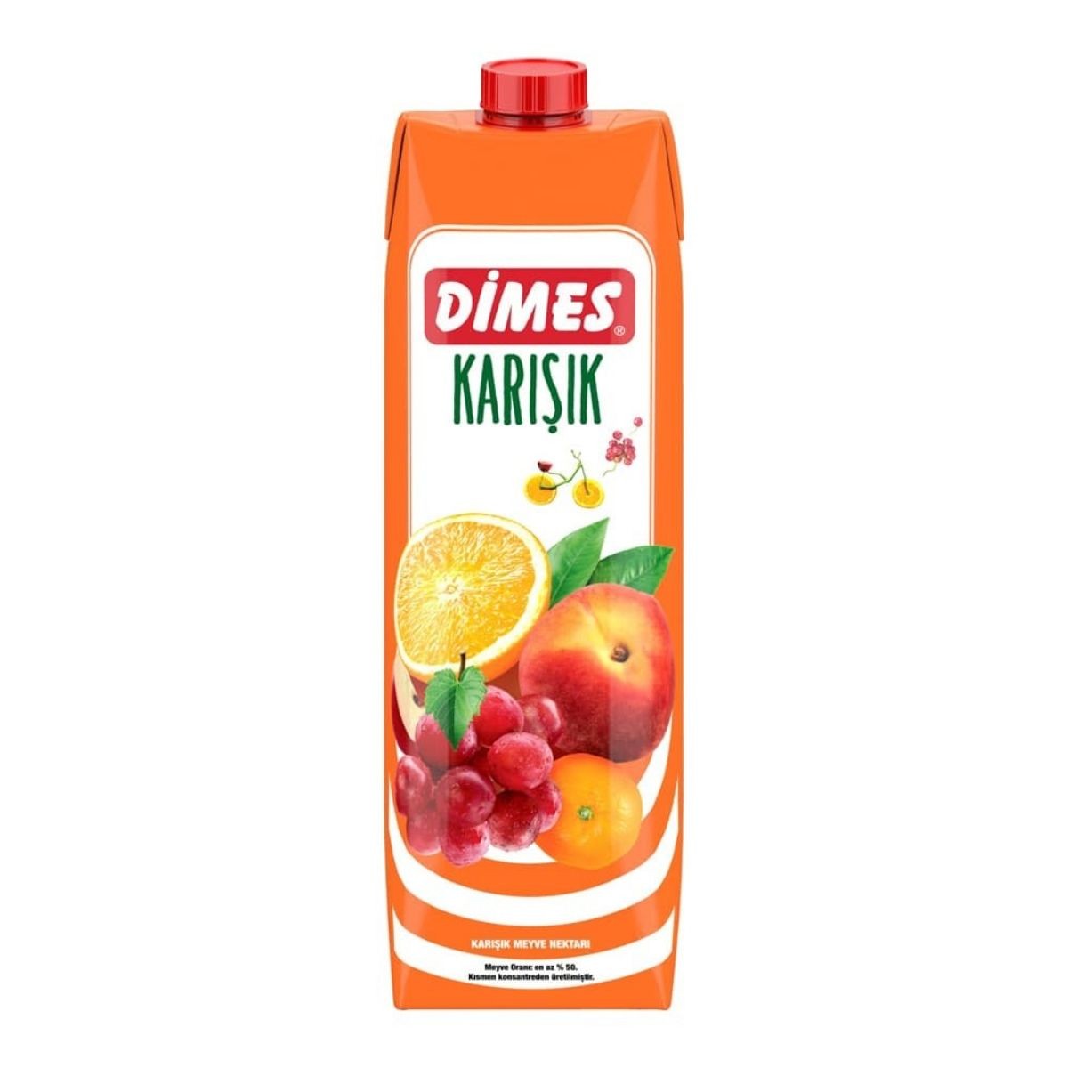 Dimes Karışık Meyveli Meyve Nektarı 1lt