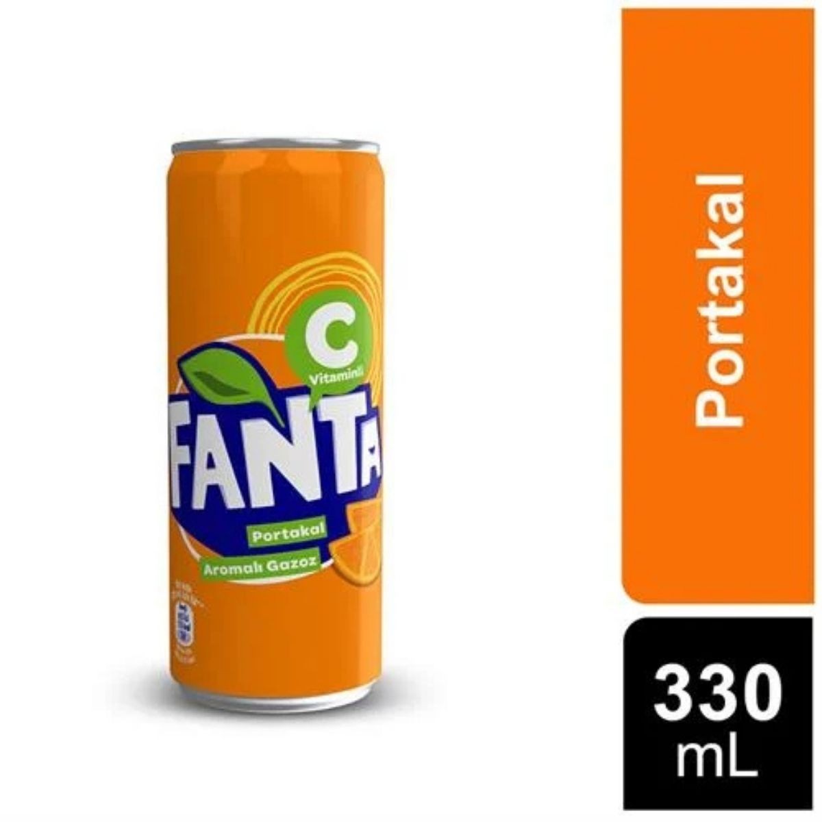 Fanta Portakallı Gazlı İçecek Teneke 330ml