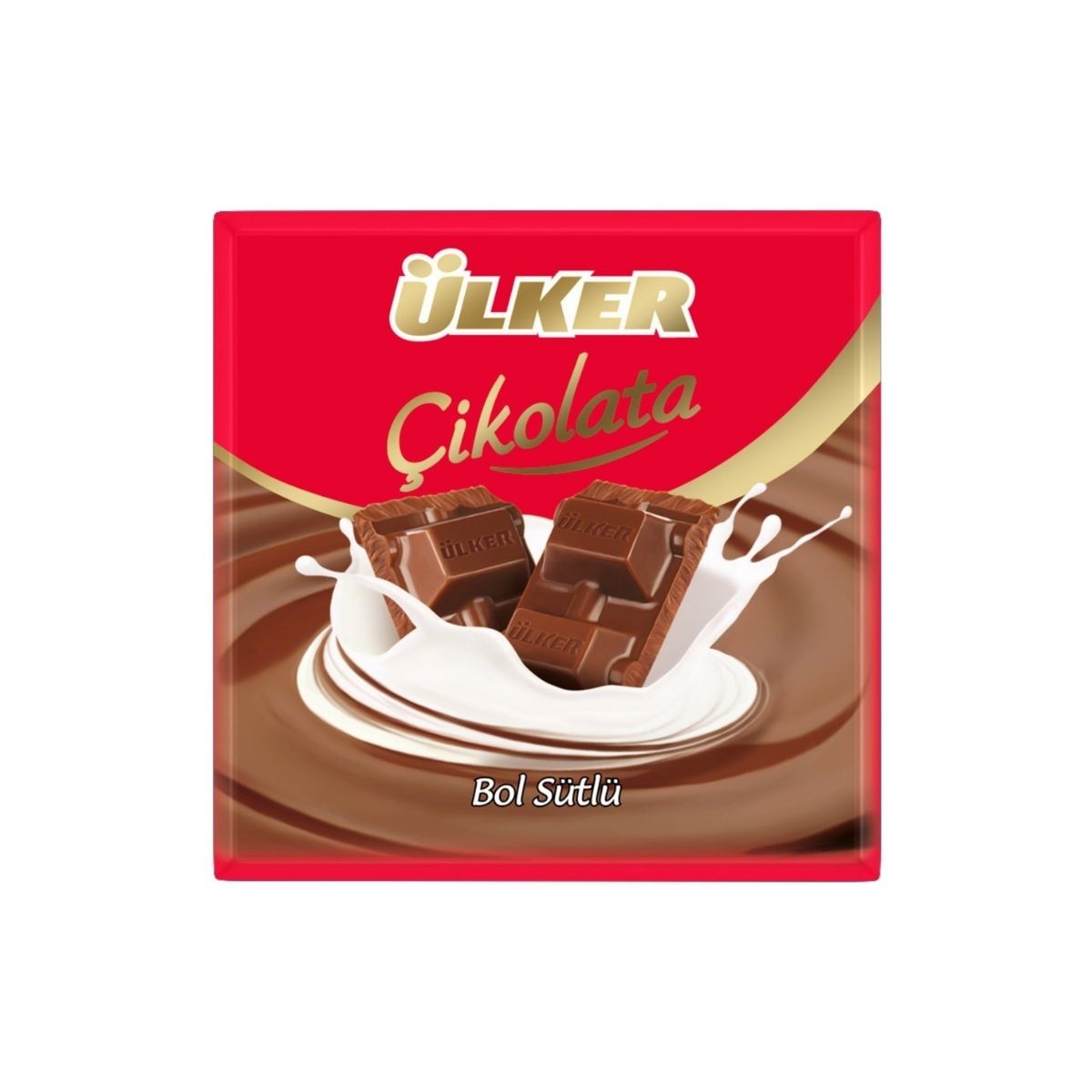 Ülker Bol Sütlü Kare Çikolata 60 Gr