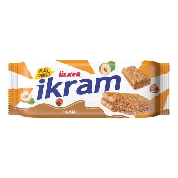 Ülker İkram Fındık Kremalı Bisküvi 85 Gr