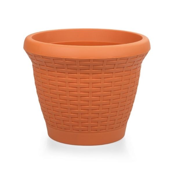 Serinova Hasır Saksı No:1 Kiremit