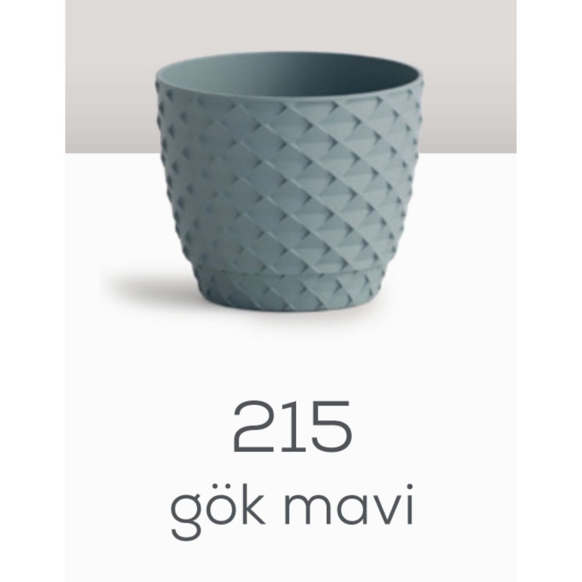 Serınova Kapadokya Saksı 1 No Gokmavi