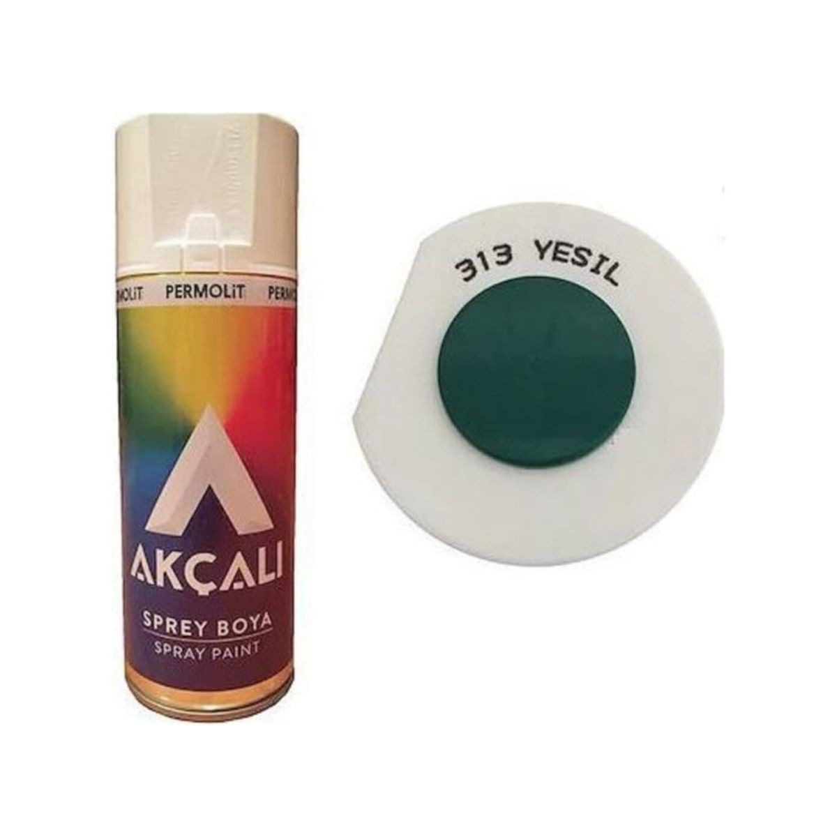 Akçalı 313 Yeşil Sprey Boya 400 Ml