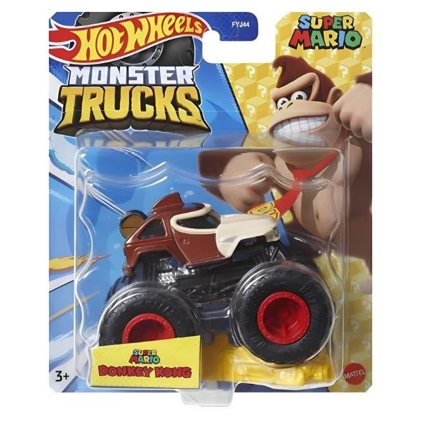 Hot Wheels Monster Trucks 1:64 Arabalar FYJ44-HVH69 Süper Mario