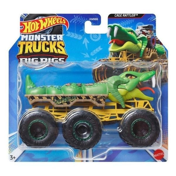 Hot Wheels Monster Trucks 1:64 Çekici Arabalar HWN86 Cage Rattler