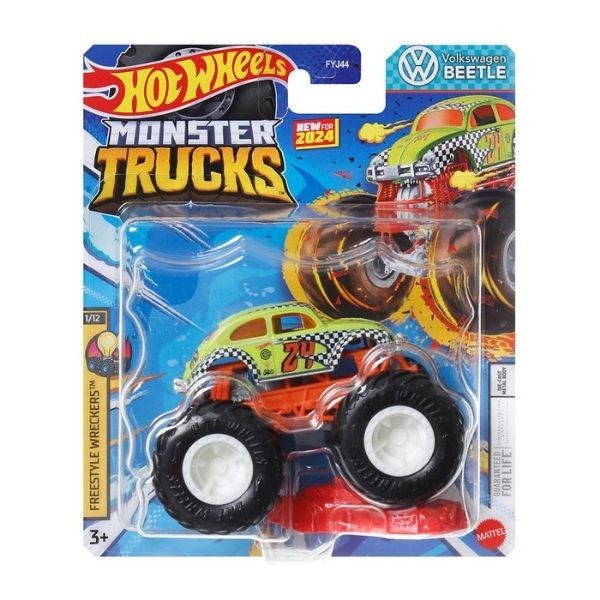 Hot Wheels Monster Trucks 1:64 Arabalar FYJ44-HTM65 Wolswagen Beetle