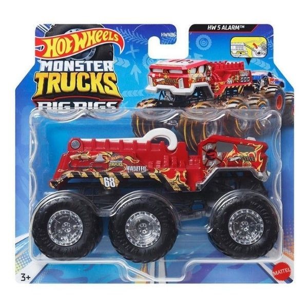 Hot Wheels Monster Trucks 1:64 Çekici Arabalar HWN86 HW 5 Alarm