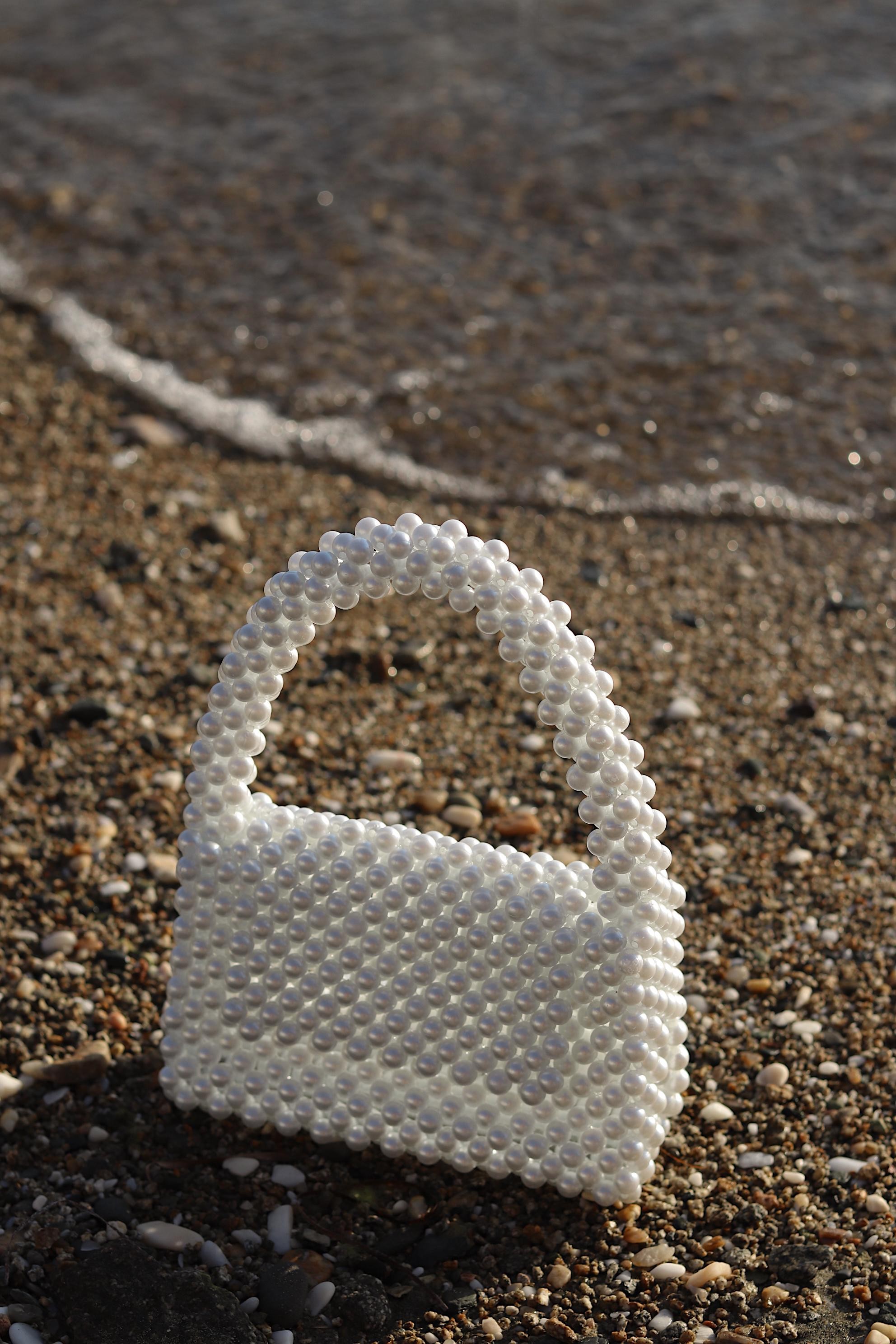 S'Camellia Pearly Bag – Şıklık ve Konforu Buluşturan İnci Detaylı Çanta