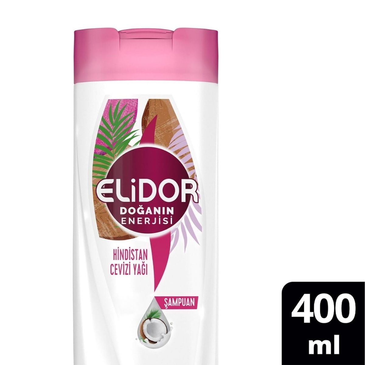 Elidor Doğanın Enerjisi Saç Bakım Şampuanı Hindistan Cevizi Yağı Onarıcı & Yıpranma Karşıtı 400 ml