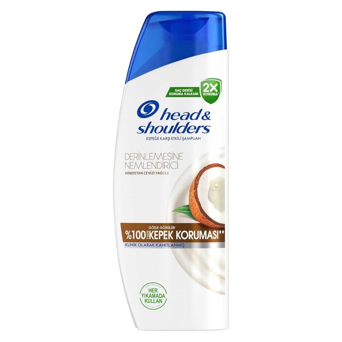 Head & Shoulders Derin Nemlendirici Kepek Hindistan Cevizi Yağlı Günlük Kullanım 330ML Şampuanı