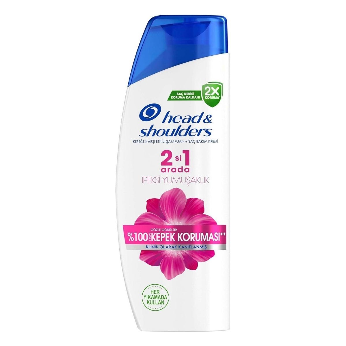 Head & Shoulders İpeksi Yumuşaklık 2'si 1 Arada Kepek Karşıtı 330ML Şampuan